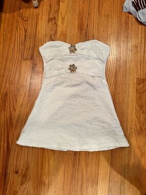 Shein Strapless Tight Fitting Dress